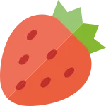 Strawberry SVG Icon